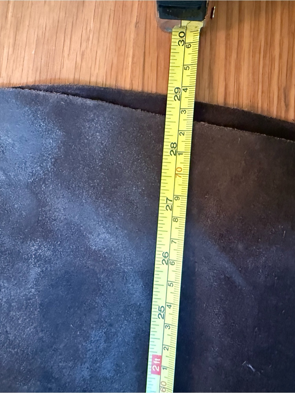 Whitman Full CHAPS Brown Suede - see measurements - Picture 12 of 16